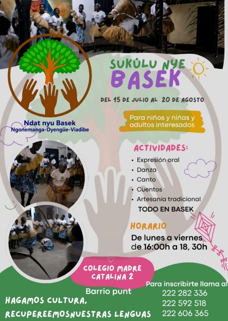 Sukulu Nye Basek: una iniciativa para preservar la lengua y la cultura Basek en Guinea Ecuatorial